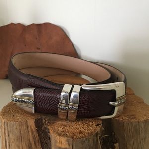 Brown Leather Belt